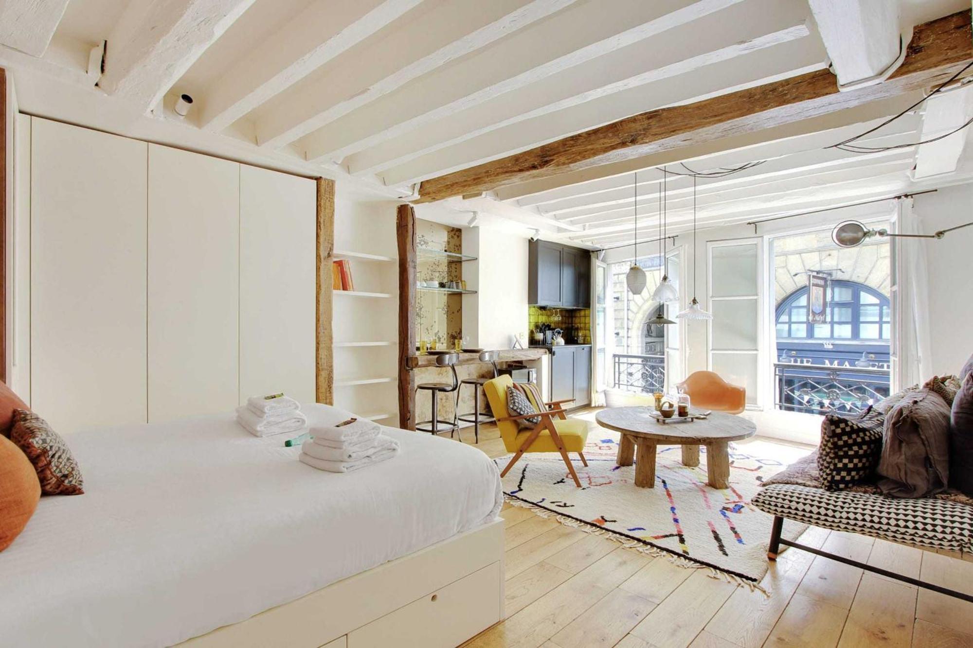 Apartamento Beautiful Studio In The Heart Of The Latin Quarter París Exterior foto